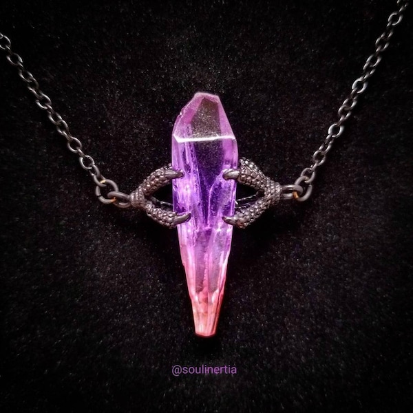 The Dark Crystal Pendant Necklace Shard - handcrafted resin cast pendant - Age of Resistance - Gelfling - Skeksis - Urzah - Aughra - Fizzgig