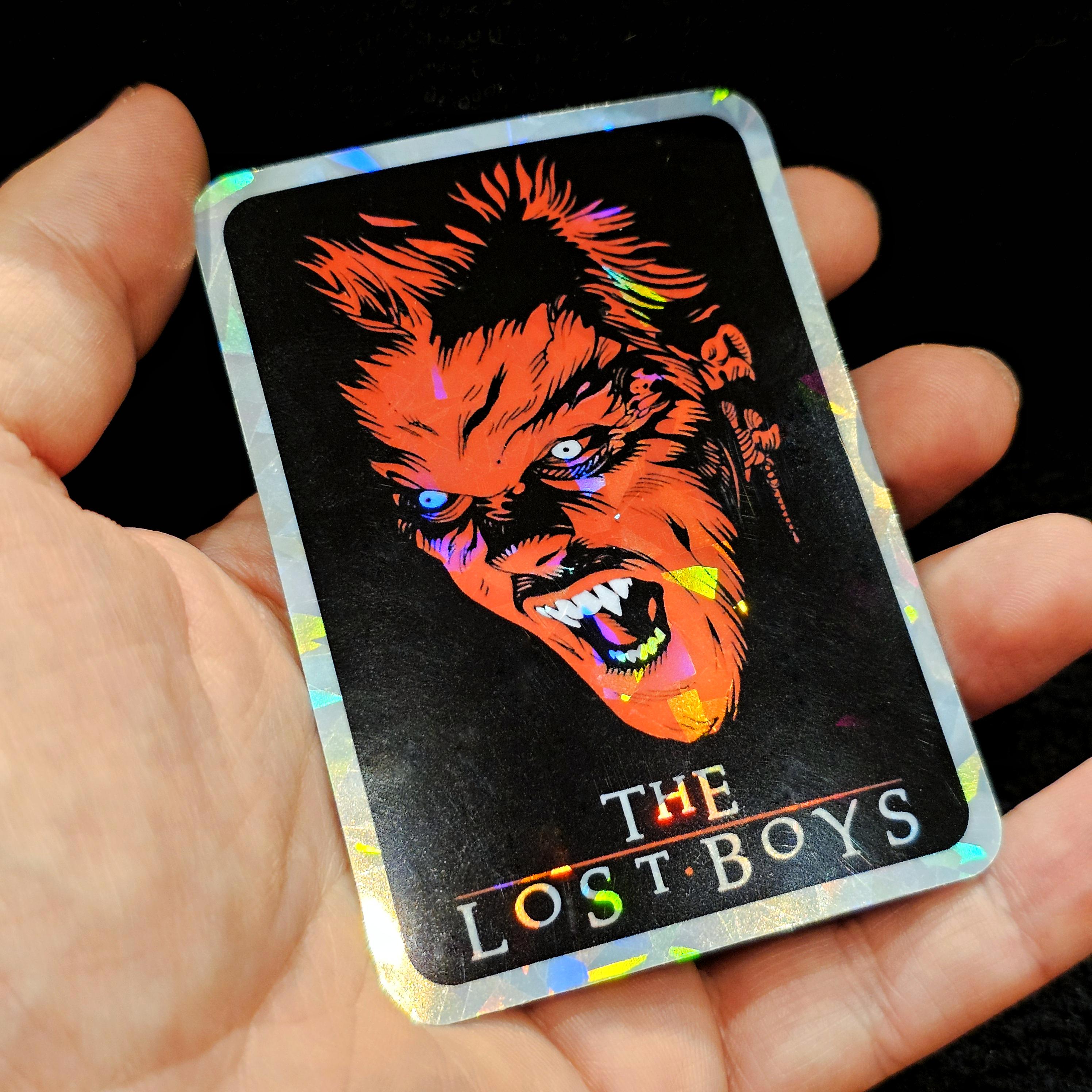 Vending Machine Prism Sticker 80s Vtg Style Horror Holographic Vending Machine Prism Sticker 80s Vtg Style Horror Holographic