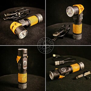 Babu Frik Flashlight metal construction for Disney Star Wars Galaxys Edge, Klang Anzellan or Hot Toys Droidsmith figure mandalorian grogu image 13