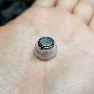 Replacement batteries, housing and spring for Raw Infinity Stones (INDIVIDUAL) - Infinity Gauntlet Avengers Thanos cosplay prop replica gem