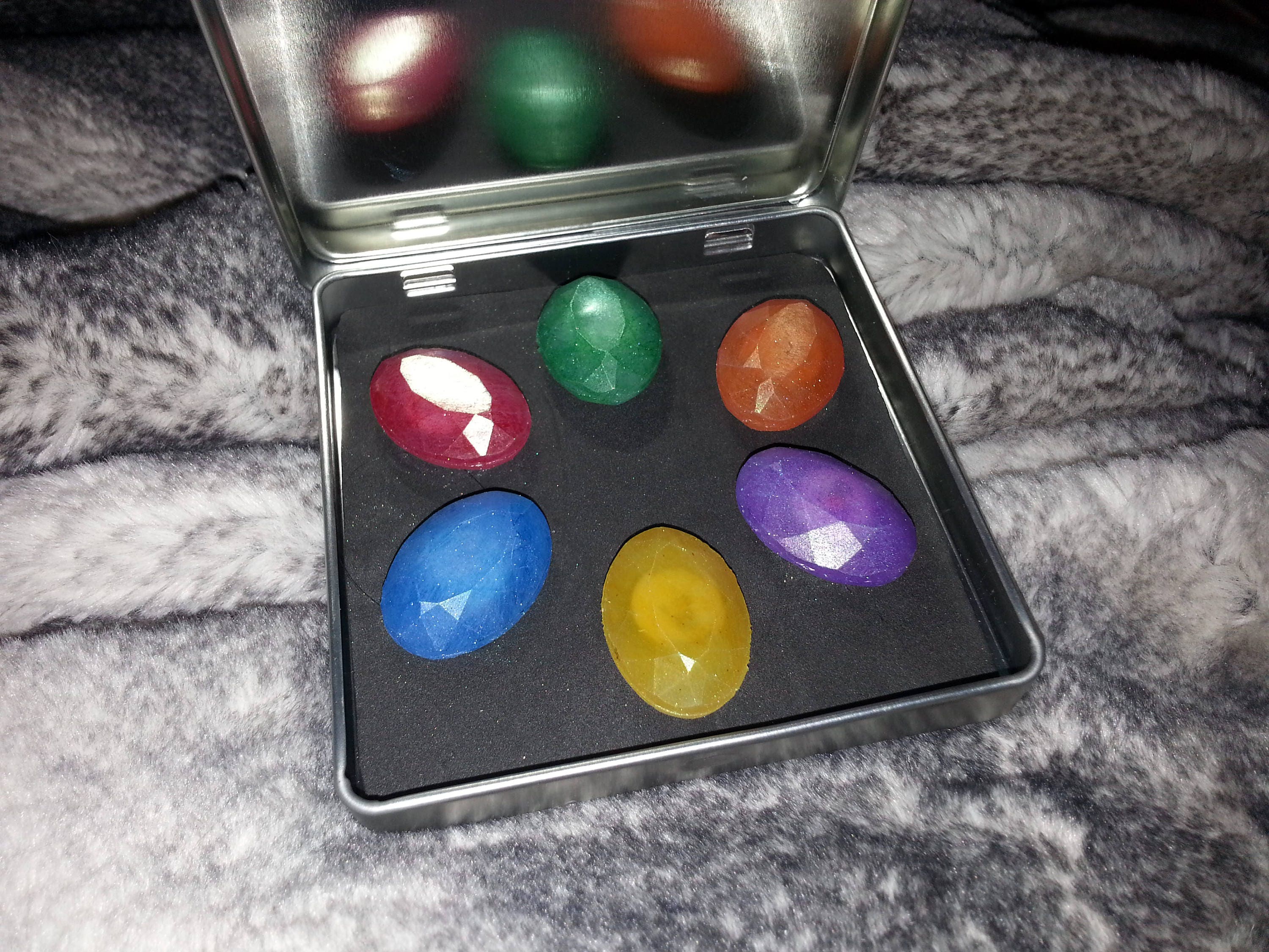 Infinity Gauntlet Stones FULL SET Gem Costume Cosplay Star Etsy