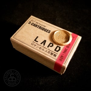 Caja de munición Blade Runner PKD Blaster Prop SOLAMENTE. (Sin lumi-shok) Deckard cosplay replicante Tomenosuke LAPD bladerunner 2049 kit de exhibición de ciencia ficción 3D