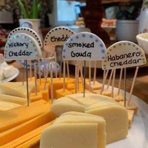 Special Price! Cheese Marker Set (6 with pen included)
