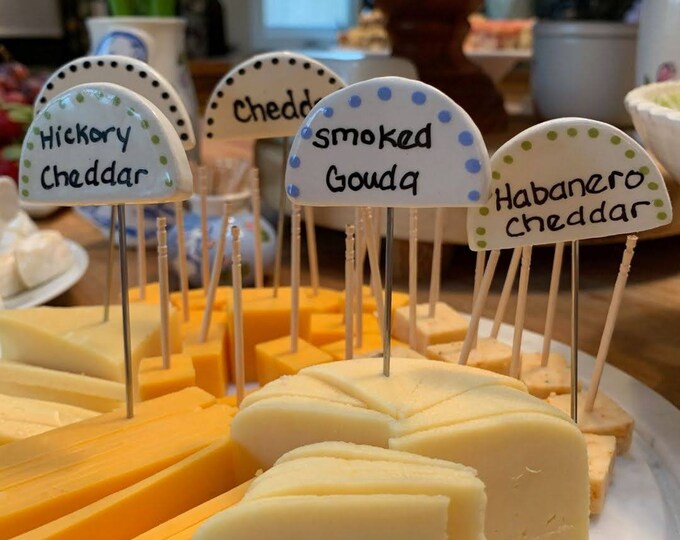 Special Price! Cheese Marker Set (6 with pen included)