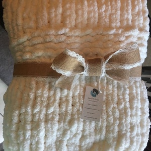 Throw - Hand knitted
