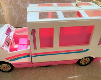 barbie golden dream motorhome