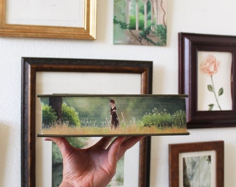 Jane Austen Fore Edge Book Painting