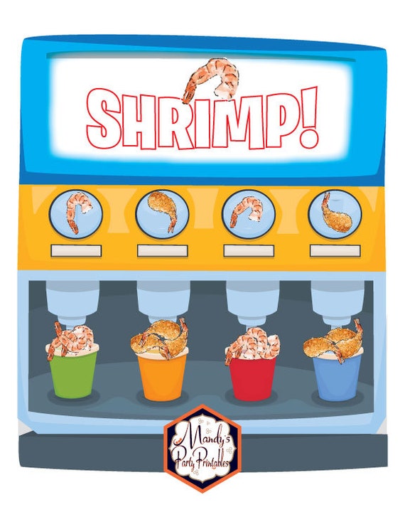 Shrimp Vending Machine, shrampies , the good place, Eleanor, 8x10 digital downlaoad Il_570xn
