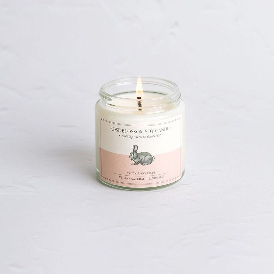 Rose Geranium Soy Candle main image 0