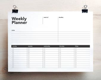 printable weekly to do list week agenda planner printable to etsy printable weekly agenda