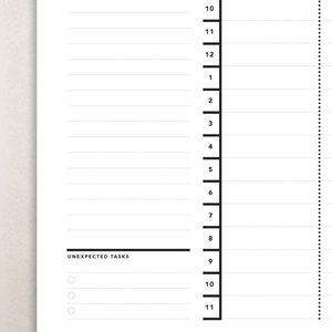 Time Box Planner, Time Boxing Planners, Daily Time Blocking Planner ...