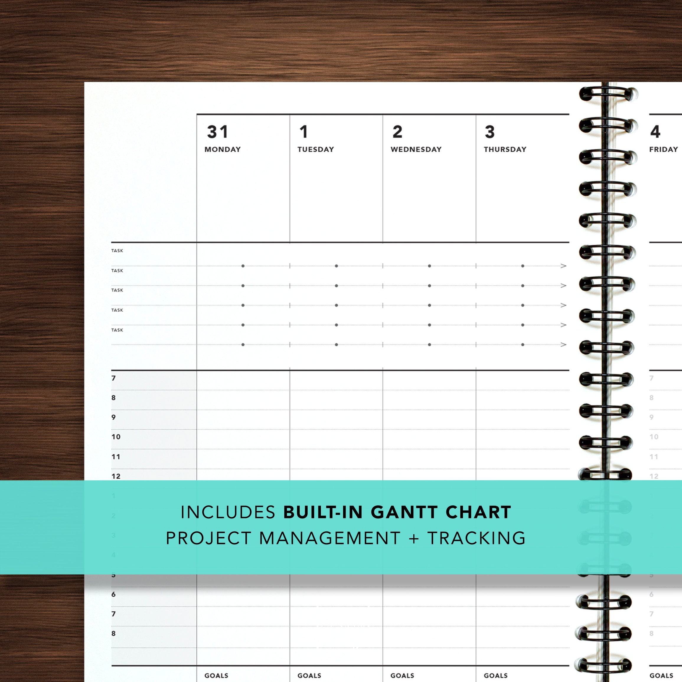 2021 Weekly Calendar 16 Month Calendar Personal Calendar | Etsy