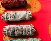 Exotic sage smudge