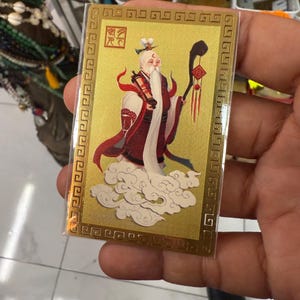 2025 Hahn Feng Shui Metall Schutz Karte