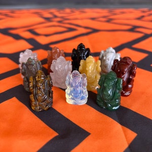 Ganesha Crystal Small Statue