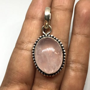 Pink Quartz Pendant