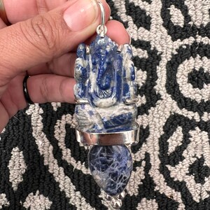 Ganesha Sodalite Pendant