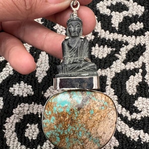 Buddha Turquoise Pendant