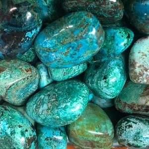 Tumbled Chrysocolla