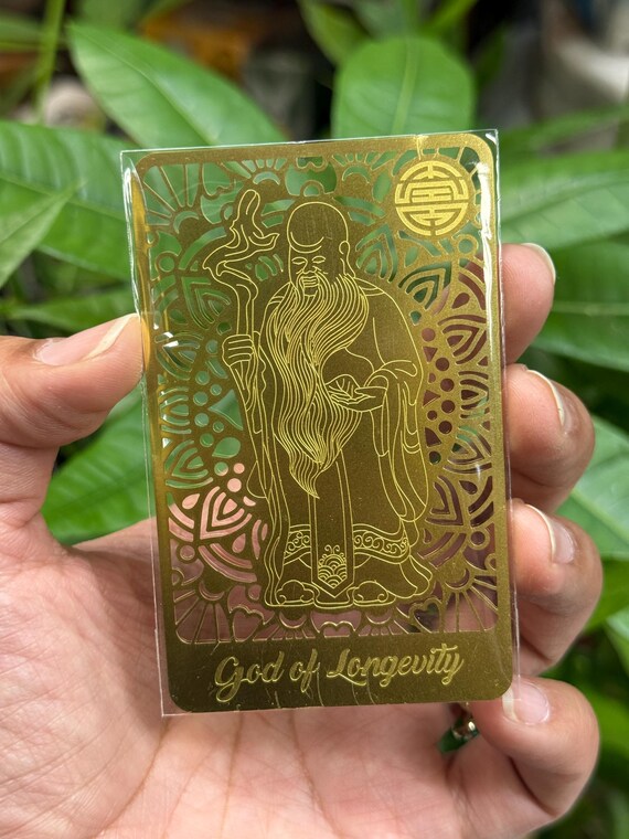 2026 Dog Feng Shui Metal Protection Card Amulet - Etsy