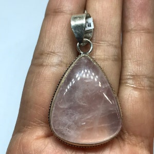 Pink Quartz Pendant