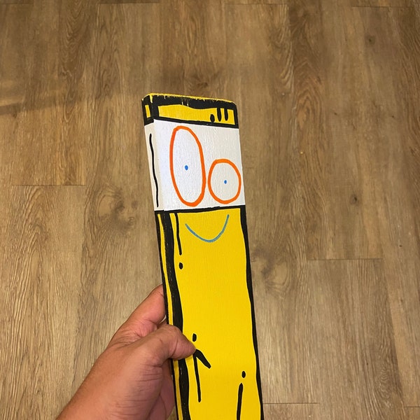 Plank! - Plank Replica - Ed Edd & Eddy - Ed Edd n Eddy - Gag Gift - Nostalgia - 90s - CN - Wood Art - Cool Gift