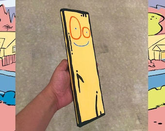 Plank! - Plank Replica - Ed Edd & Eddy - Ed Edd n Eddy - Gag Gift - Nostalgia - 90s - CN - Wood Art - Cool Gift - Valentines Day Gifts