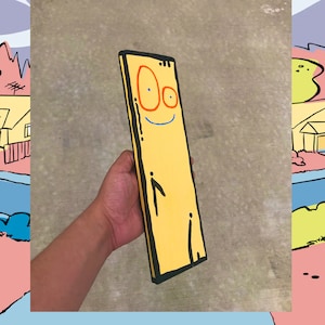 Plank! - Plank Replica - Ed Edd & Eddy - Ed Edd n Eddy - Gag Gift - Nostalgia - 90s - CN - Wood Art - Cool Gift - Valentines Day Gifts