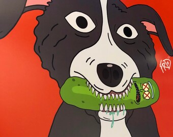 Mr. Pickles - 04 | Art Board Print