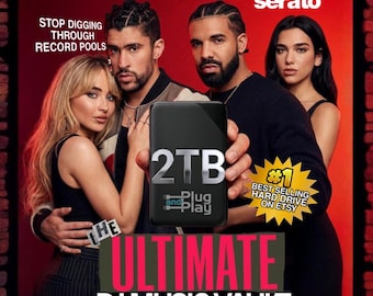 Massive 2TB DJ Collection / 200K+ Tracks / Party Essentials / 2026 / Party Ready Catalog / Party, Club & Event Ready /