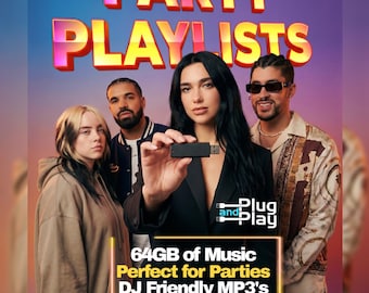 DJ Music Tracks / Hits Library / 6500+ Tracks / 2025 Updated / Party Essentials / MP3 Records / Vinyl Record