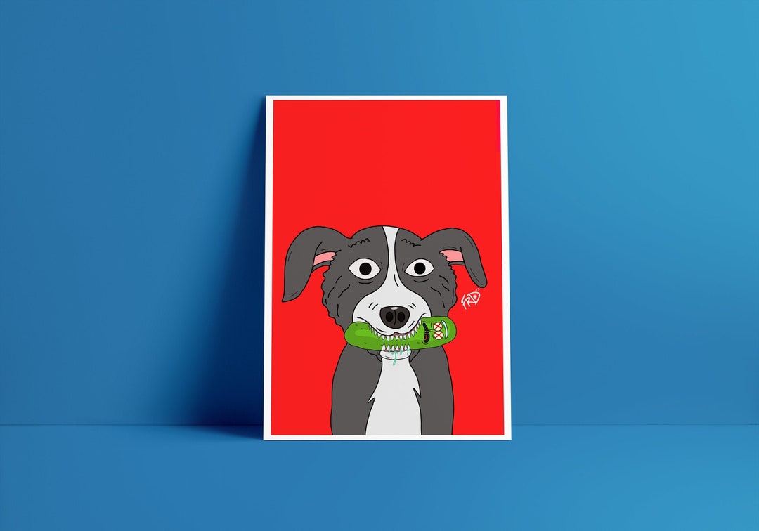 Mr Pickles Sheriff | Art Board Print