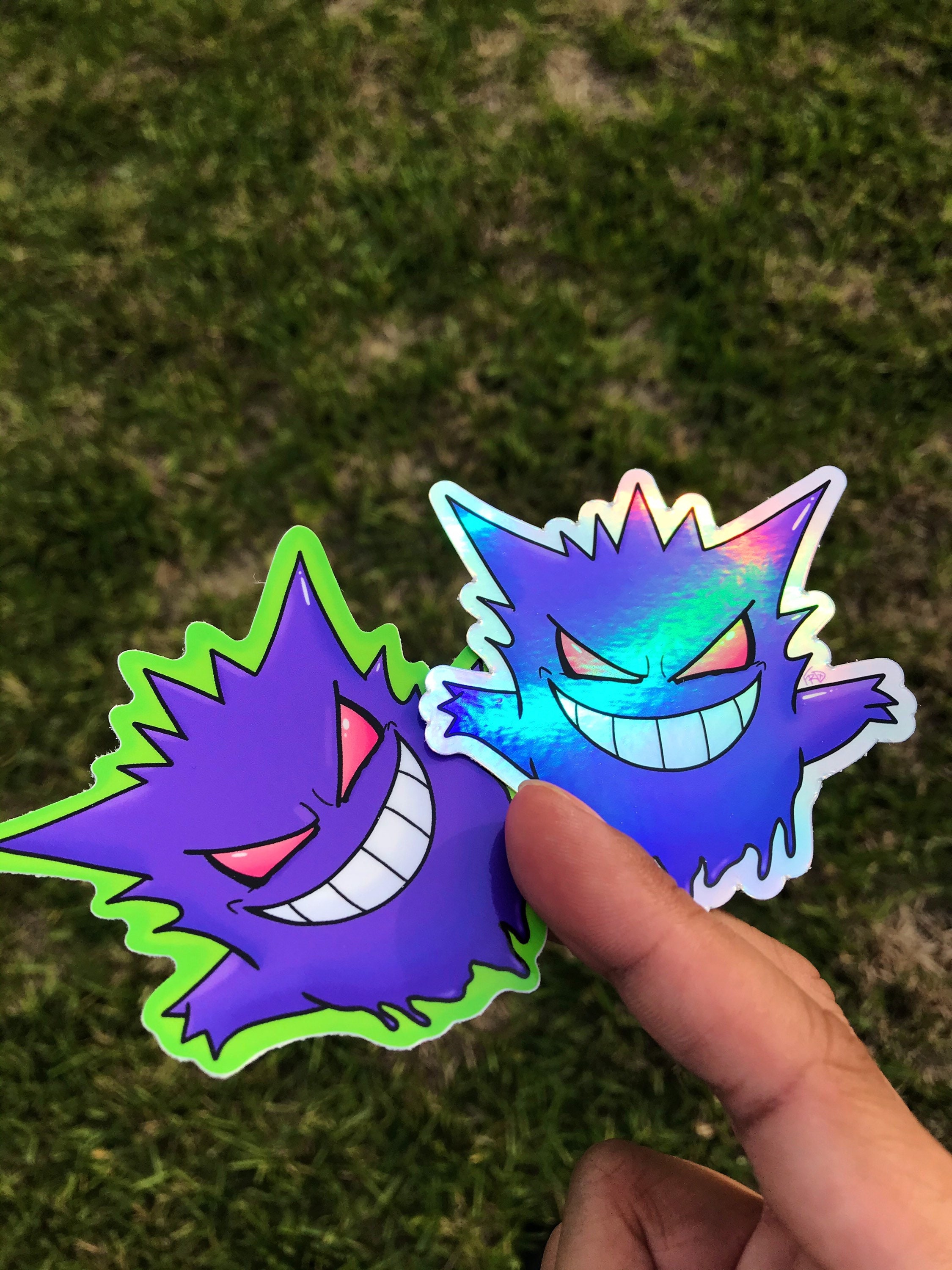 thumbnail image 2 of Gengar Stickers 10 Pack Pokemon Random Assortment - US Seller 2 of 4