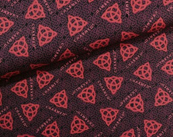 Webware Charmed License Witches Series Cotton Fabric Half Meter