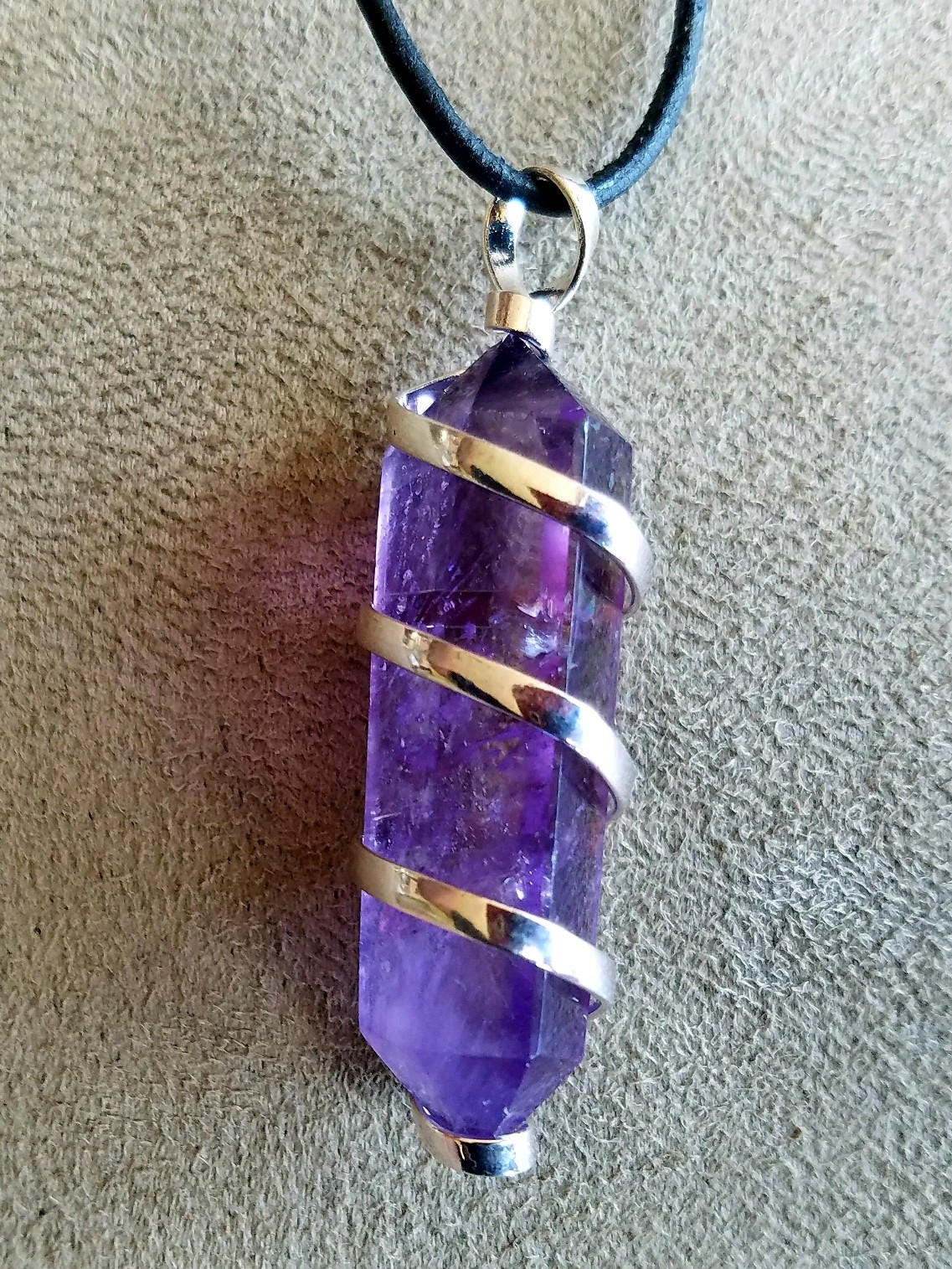 amethyst pendant amethyst pendant