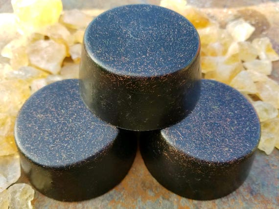 Orgonite® Tower Buster - Large Black Sun Orgone Puck with Shungite - Orgonite Andy