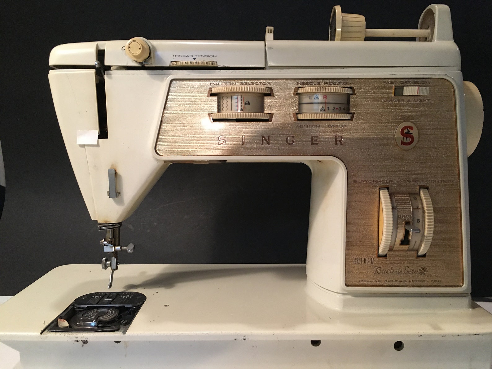 SINGER MODEL 750 Golden Touch & Sew Deluxe Zig Zag Machine à | Etsy