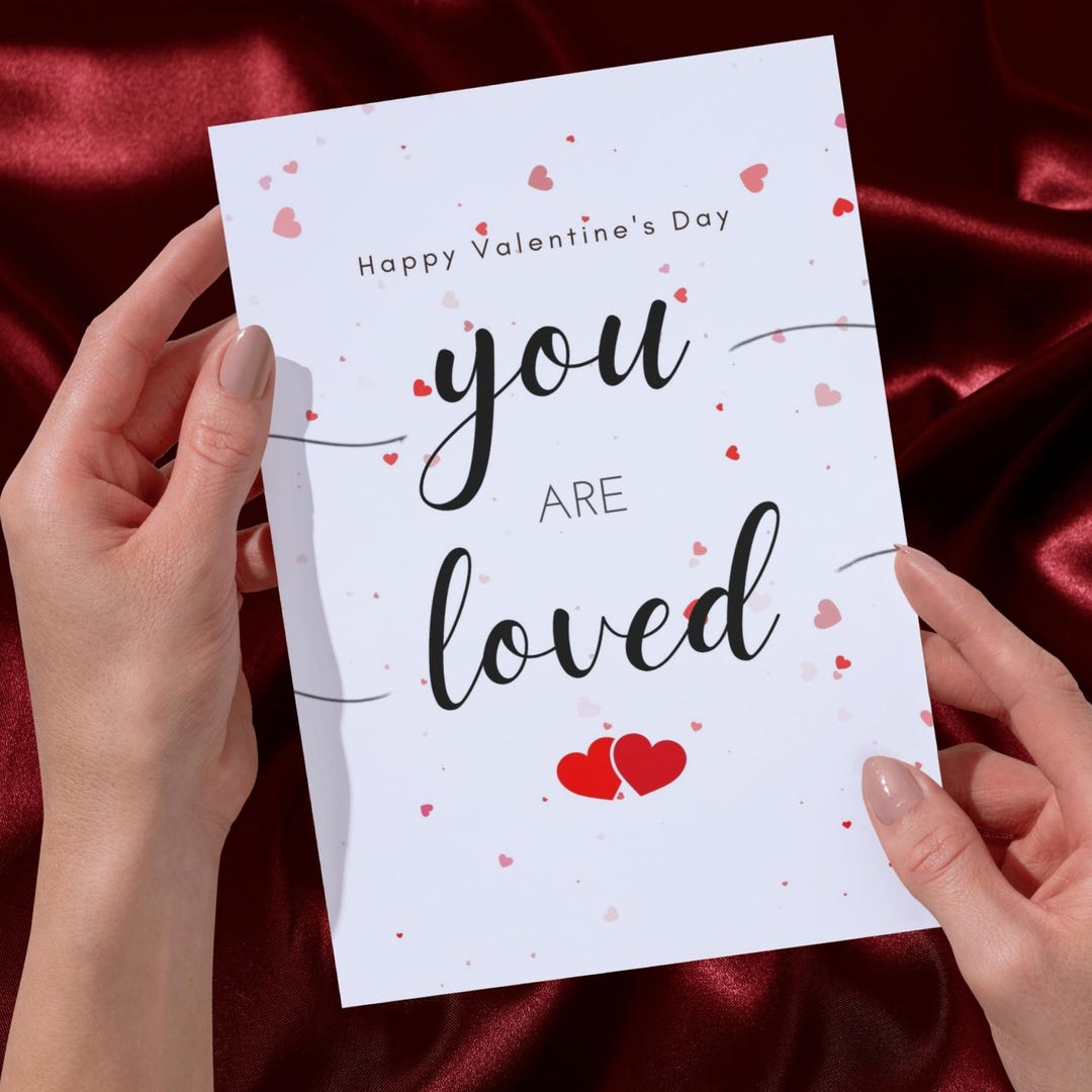 Valentines Card Cute & Romantic Valentines Day Card for Him or Her ...