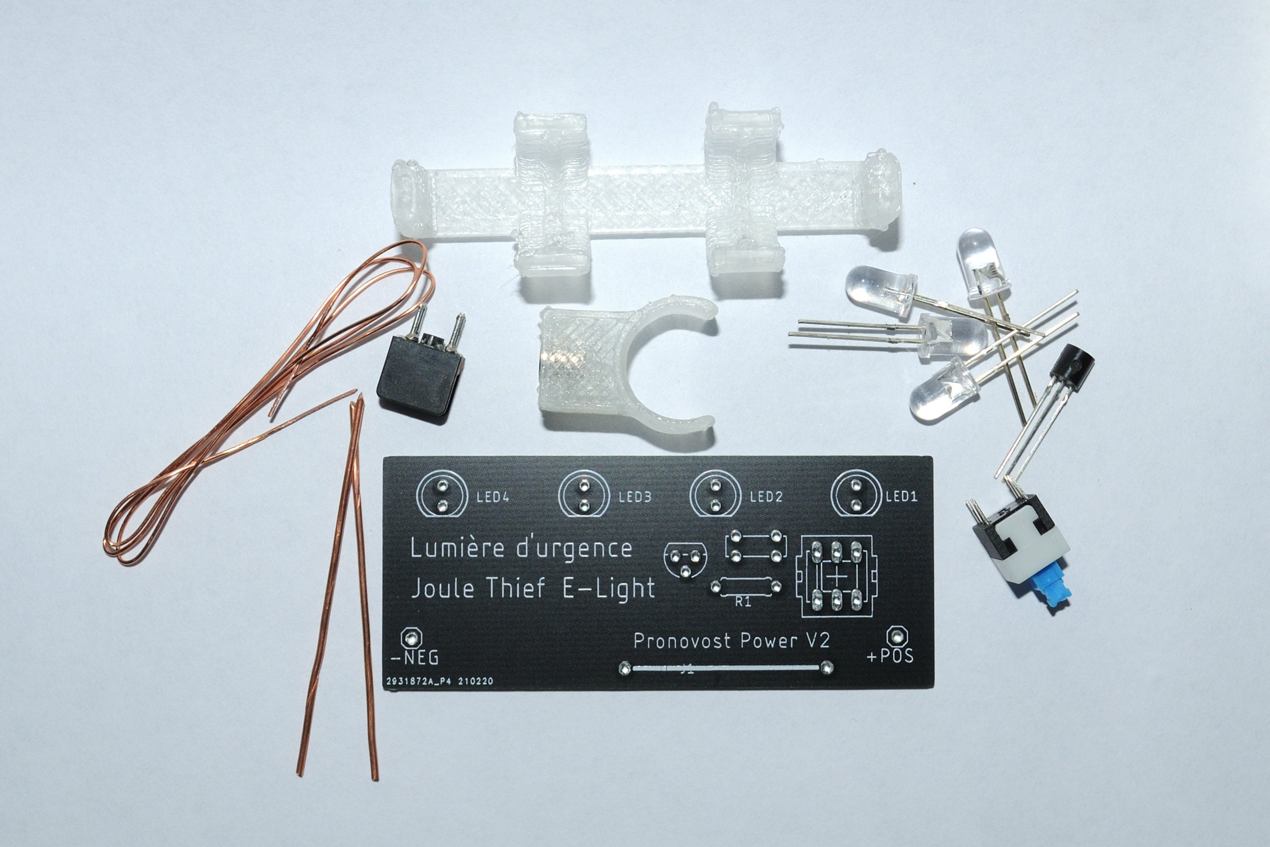 Joule Thief DIY Emergency light Kit Etsy