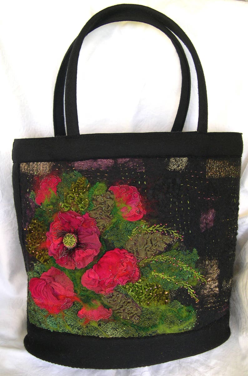 DOWLOAD PATTERN Le Jardin Felted Bag Collection - Etsy