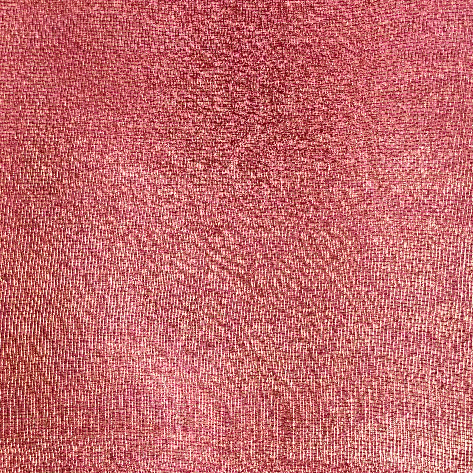 Red Gold Metallic Crushed Organza Fabric main image 0