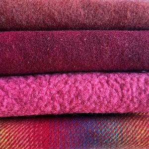 Wool Applique Pack - Rustic Red
