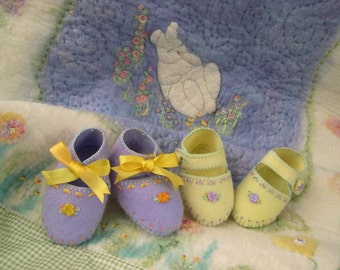 Felt Baby Shoes - Etsy