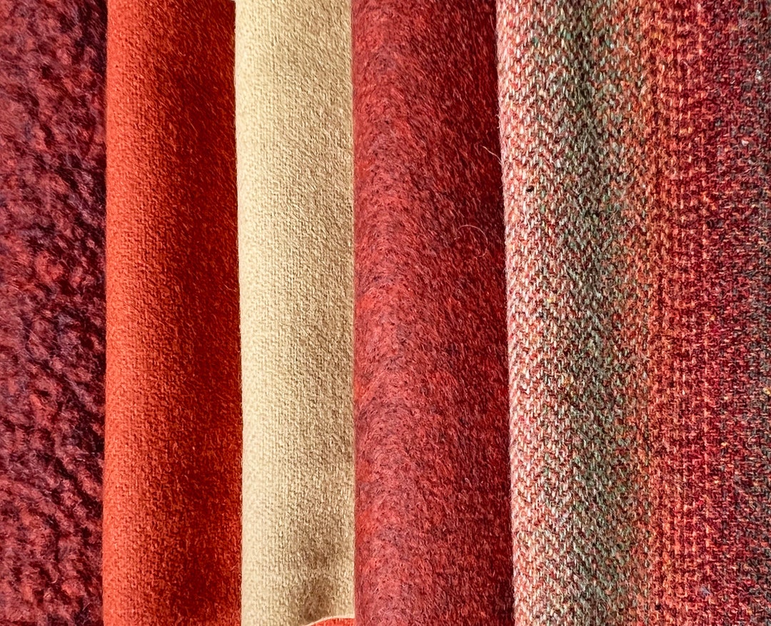 Wool Applique Fabric Packs Outback Etsy