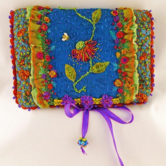 Hand-Embroidered Needle Case
