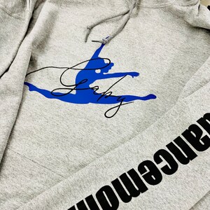 Dance Mom Sweatshirt, Personalized Dance Mom Hoodie, Customized Dance Hoodie, Dancer&#39;s Mom