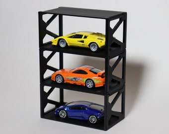 Hot Wheels/Matchbox 1:64 Diecast Stacking Display Crate - 3D Printed