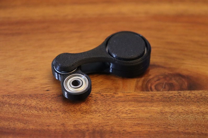 Double Pendulum Handheld Fidget Spinner Toy 3D Printed image 1
