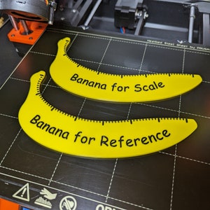 International Standard Banana for Scale and Reference - 3D Printed