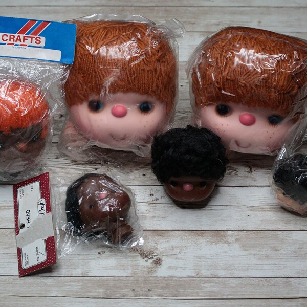 Vintage Doll Heads Etsy